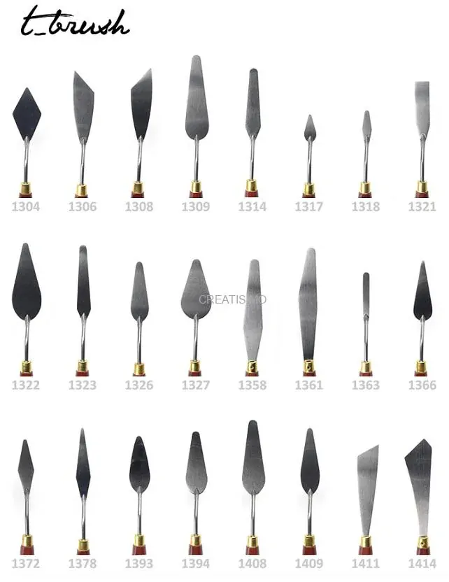 Maliarska špachtľa T-Brush 1378