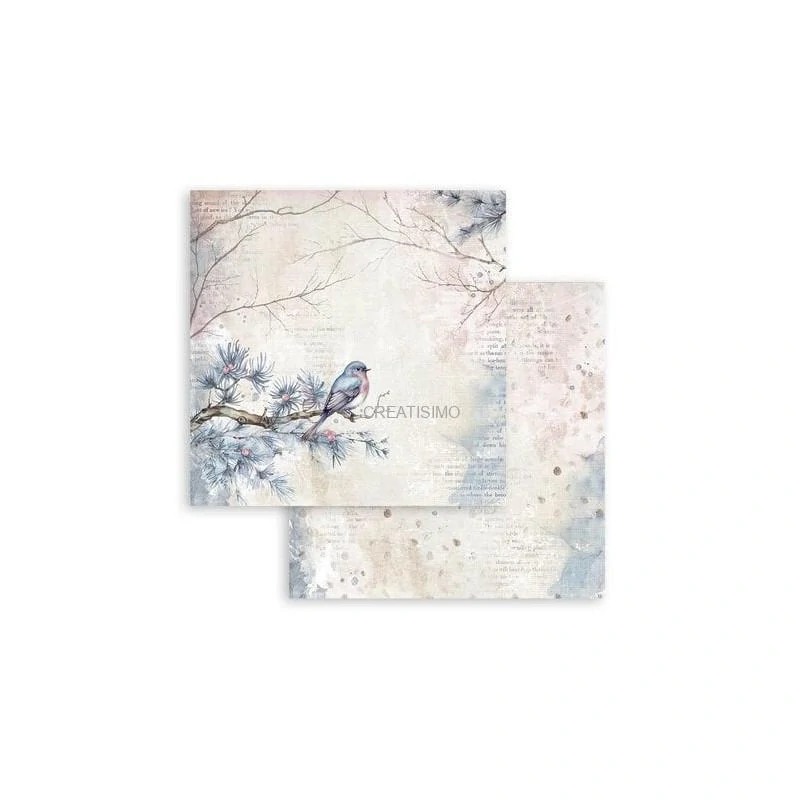 Obojstranné papiere "Dewdrops" na scrapbooking, 20,3 x 20,3 cm, 10 ks