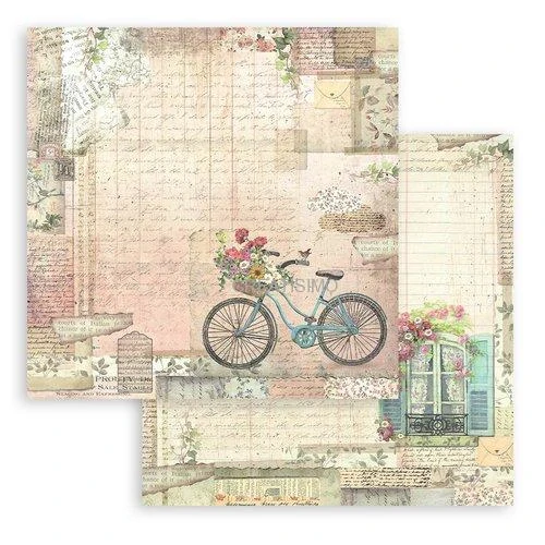 Obojstranné papiere "Garden" na scrapbooking, 20,3 x 20,3 cm, 10 ks