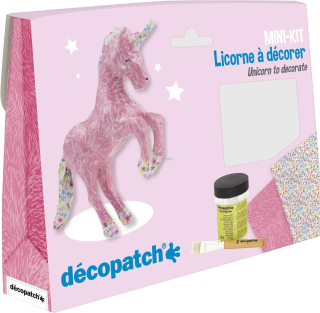 Sada na decoupage - Jednorožec