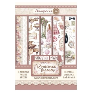 Washi blok A5 "Romance Forever" 8 ks